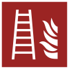 Segnale ISO 7010 F003: Scala antincendio