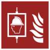 Segnale ISO 7010 F017: Ascensore antincendio